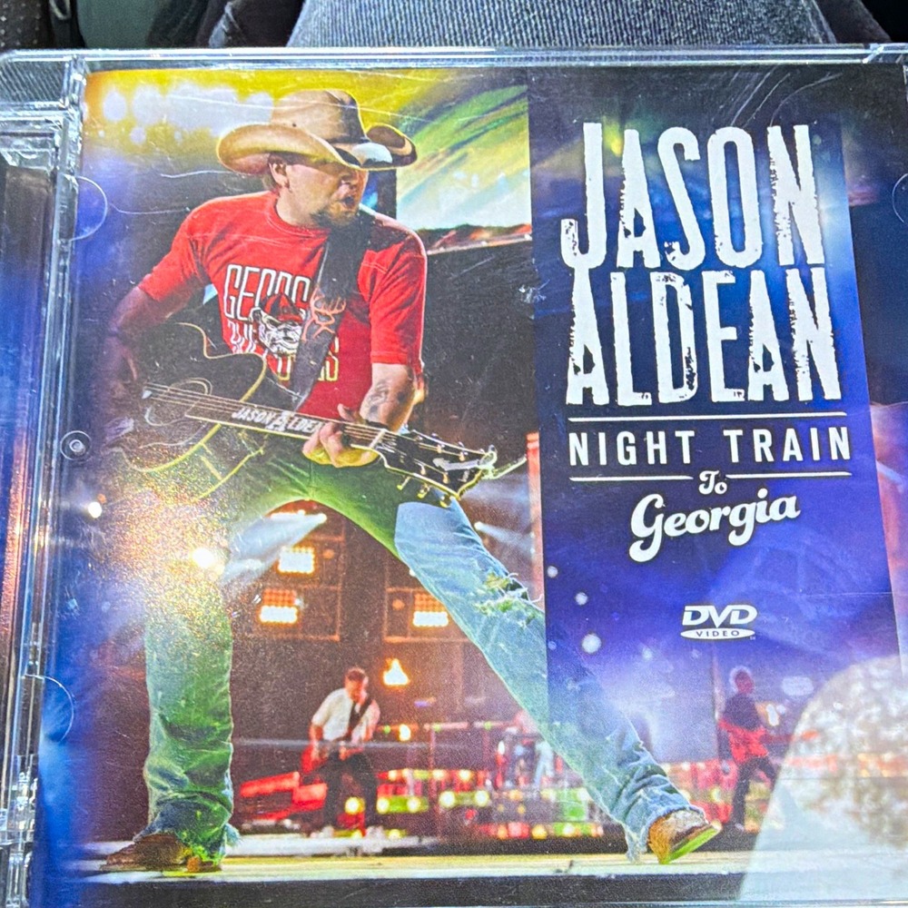 Jason Aldean Night Train to Georgia DVD 2013 Original Super Jewel Case Complete